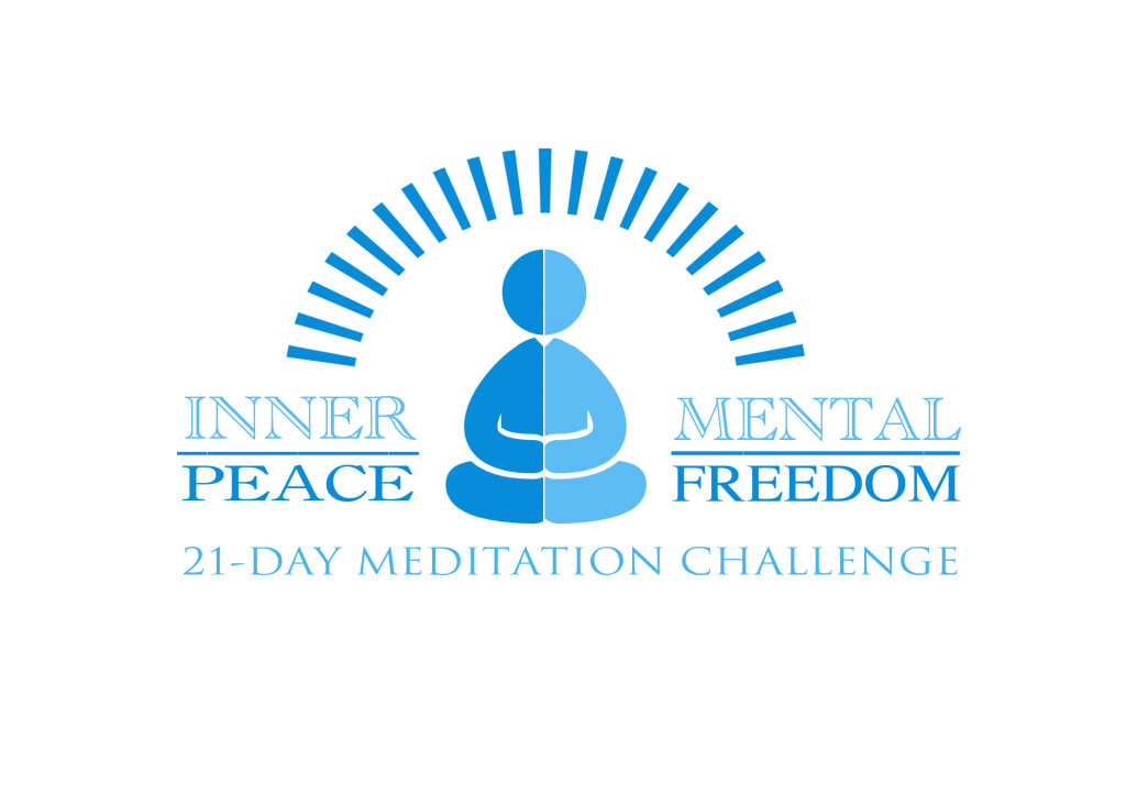 21 Days Inner Peace Logo 1 (Blue)